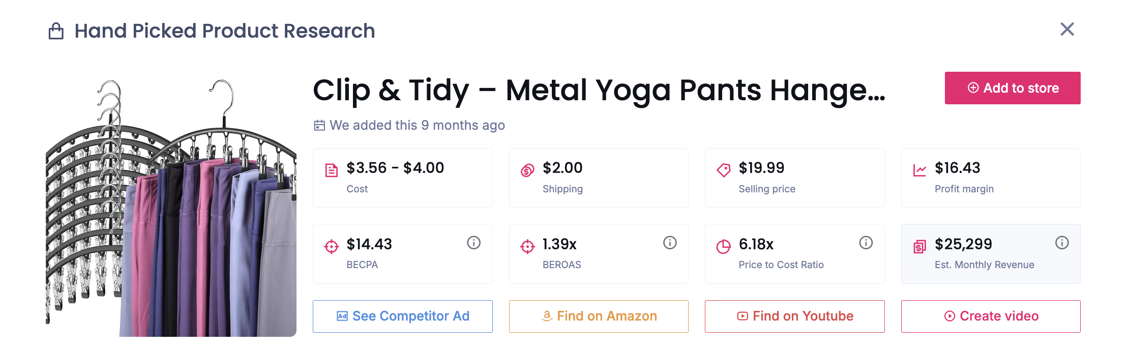 Clip & Tidy (Multi-Functional Hanger)